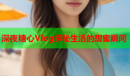 深夜糖心Vlog探秘生活的甜蜜瞬间