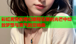 彩虹男孩的奇幻旅程在爱的光芒中绽放梦想与勇气的交响曲