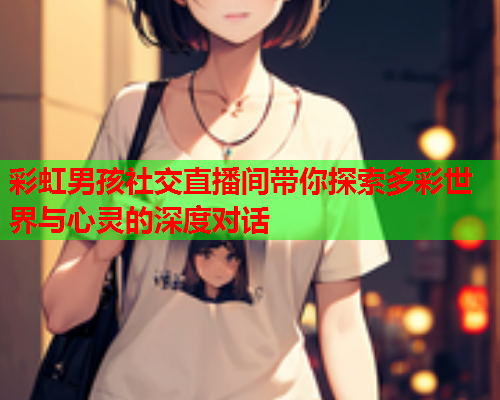彩虹男孩社交直播间带你探索多彩世界与心灵的深度对话